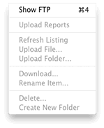 FTP Menu